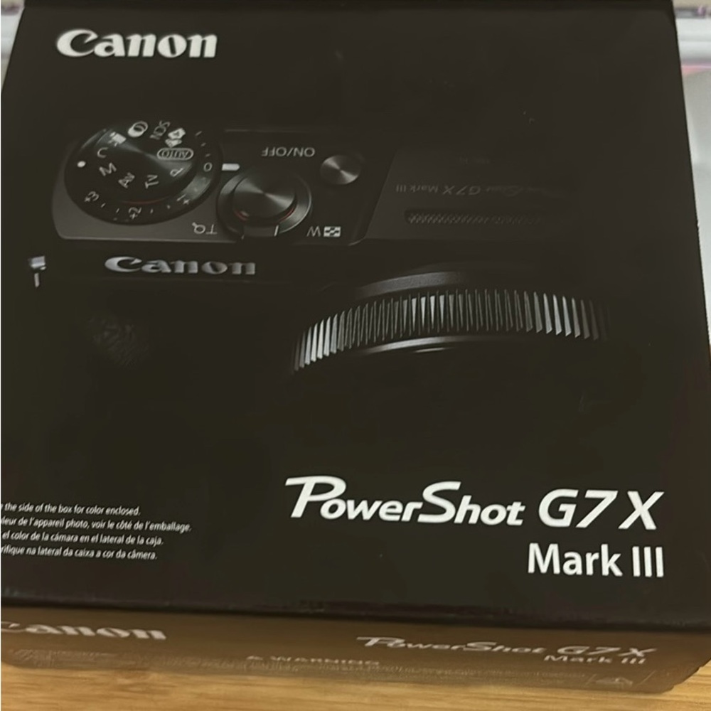Canon PowerShot G7 X Mark III - Black